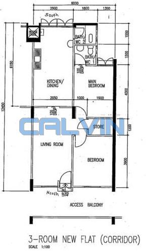 Blk 33 Telok Blangah Way (Bukit Merah), HDB 3 Rooms #86011002